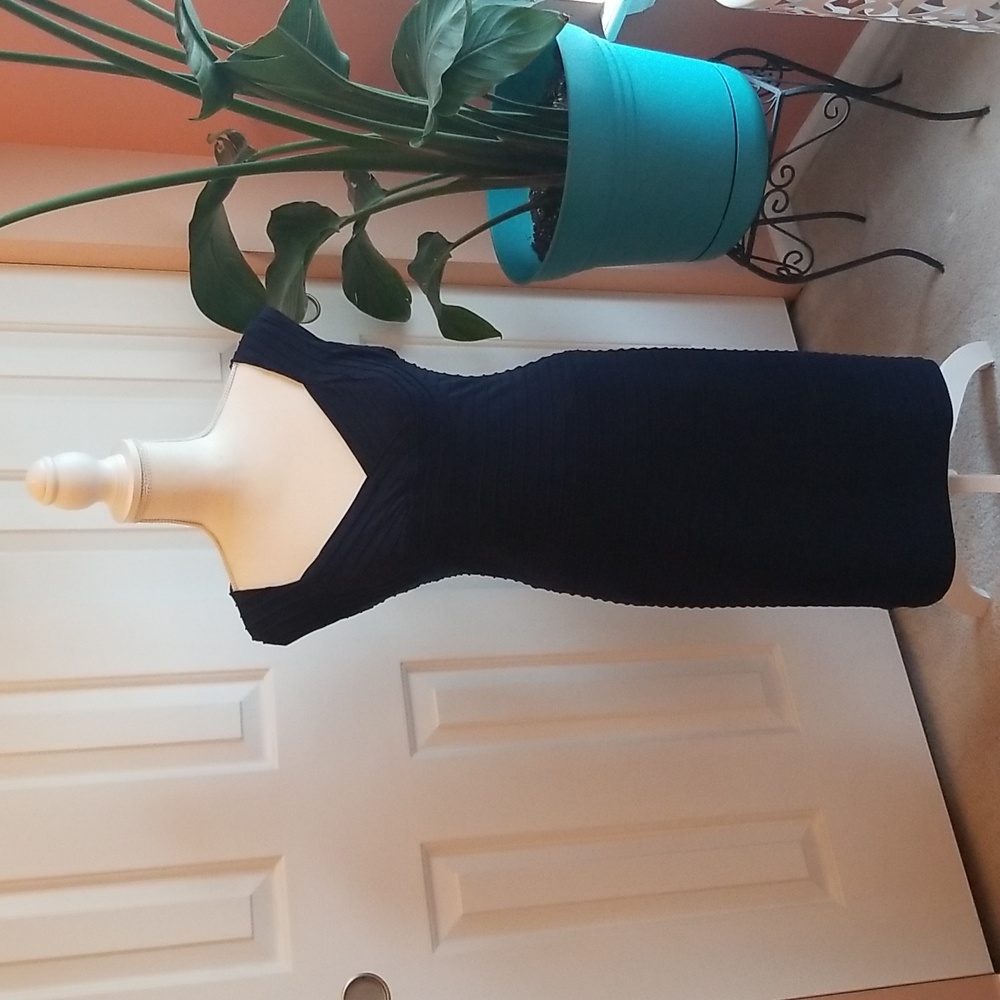 Navy blue dress by Onyx Nite